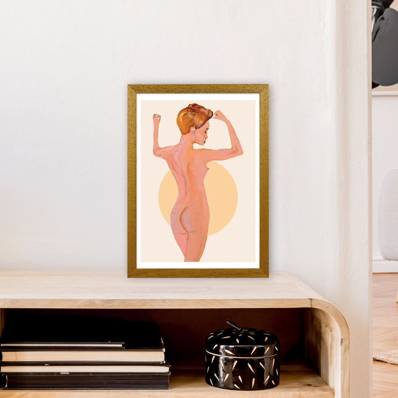 Nude Woman  Art Print by Pixy Paper A3 Print Only