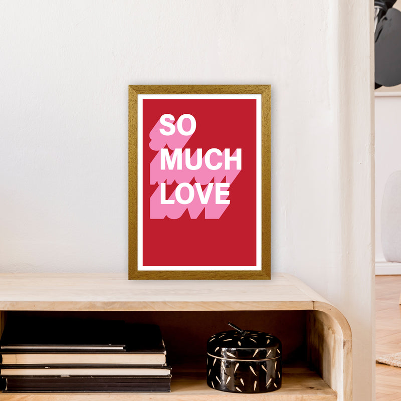 So Much Love Shadow  Art Print by Pixy Paper A3 Print Only