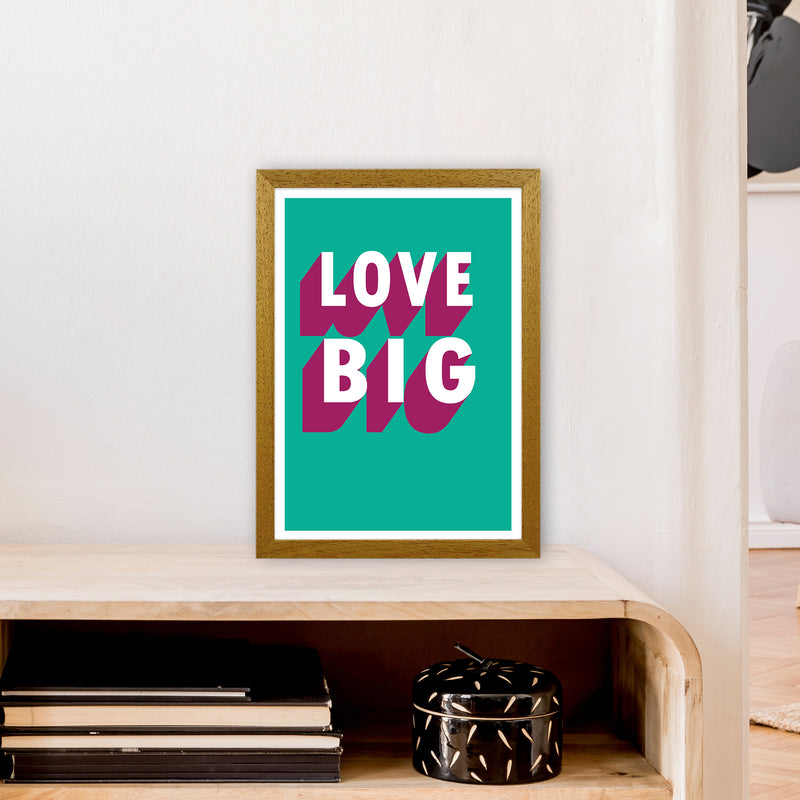 Love Big Shadow  Art Print by Pixy Paper A3 Print Only