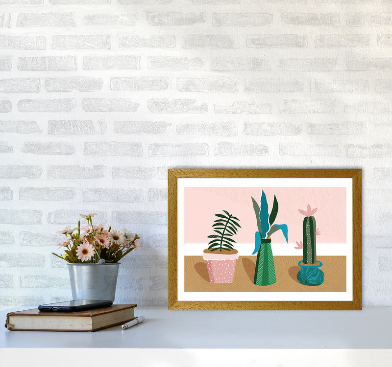 Plant Collection Jungle Abstract  Art Print by Pixy Paper A3 Print Only