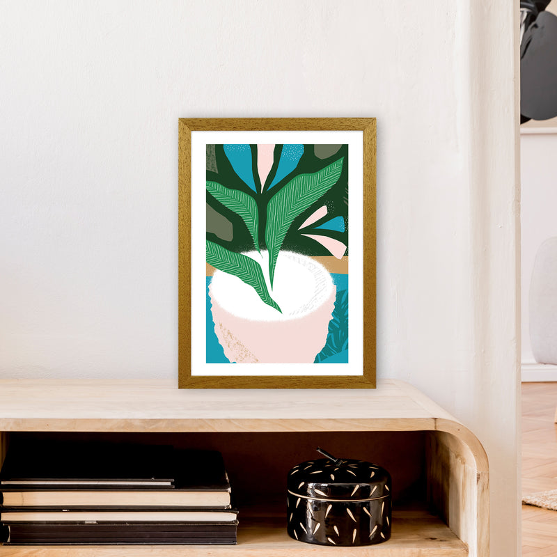 Plant Pot Jungle Abstract  Art Print by Pixy Paper A3 Print Only