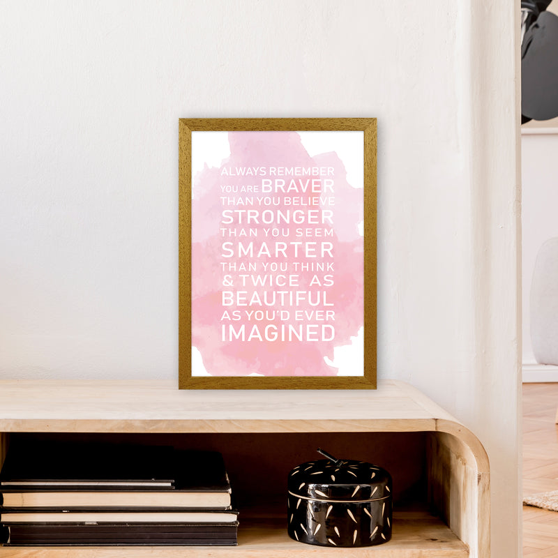 Smarter Than You Think Art Print by Pixy Paper A3 Print Only
