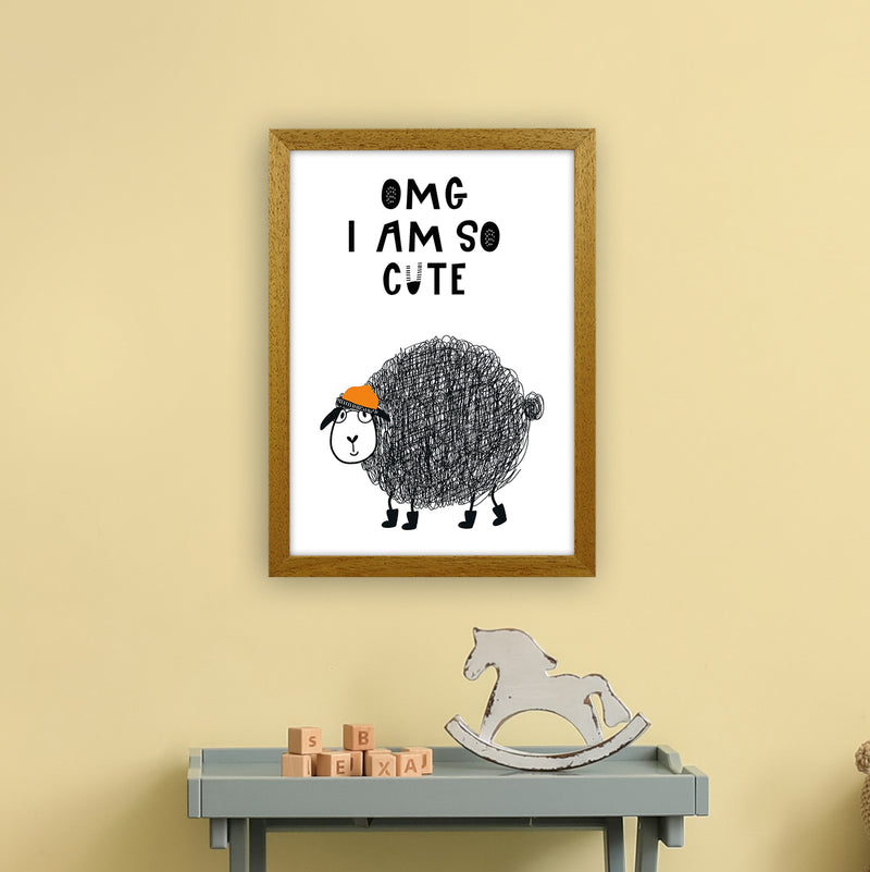 Omg I Am So Cute Animal Pop  Art Print by Pixy Paper A3 Print Only