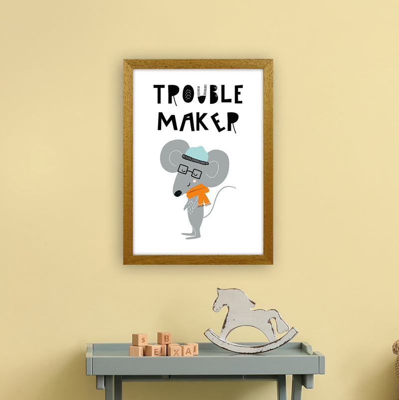 Trouble Maker Animal Pop  Art Print by Pixy Paper A3 Print Only