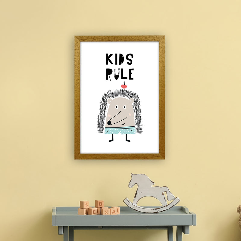 Kids Rule Animal Pop  Art Print by Pixy Paper A3 Print Only