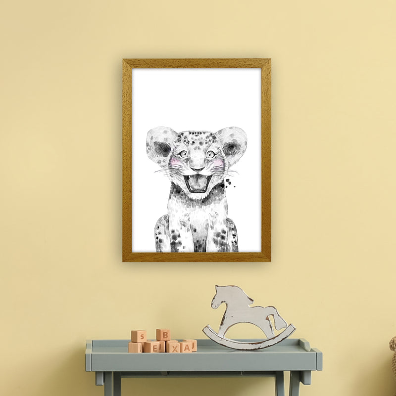 Safari Babies Tiger  Art Print by Pixy Paper A3 Print Only