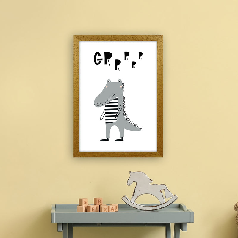 Grr Gator Animal Pop  Art Print by Pixy Paper A3 Print Only