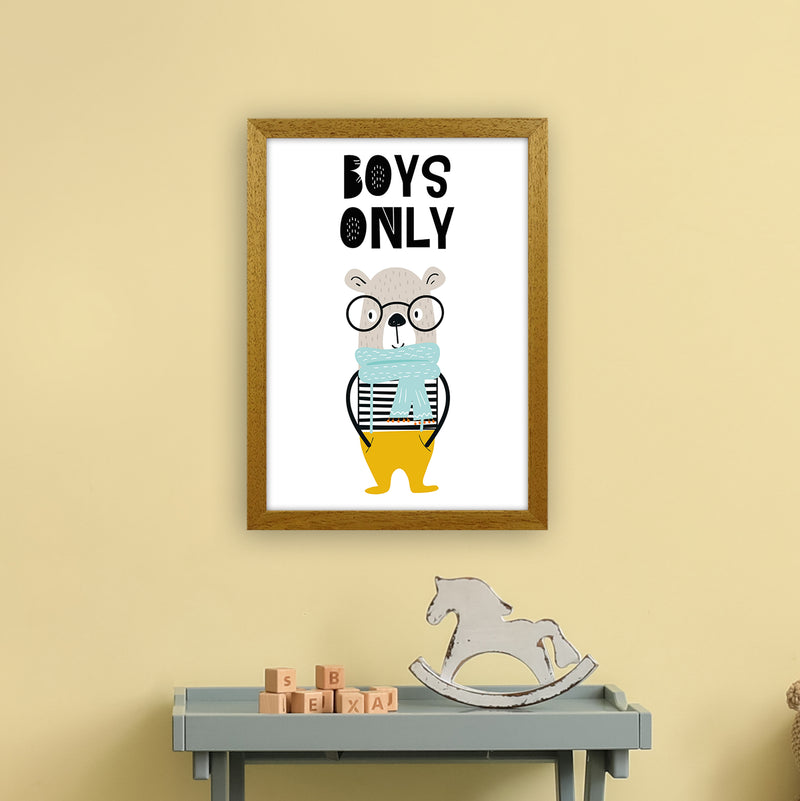 Boys Only Animal Pop  Art Print by Pixy Paper A3 Print Only