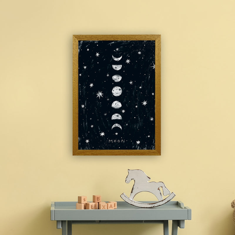 Phases Of The Moon  Art Print by Pixy Paper A3 Print Only