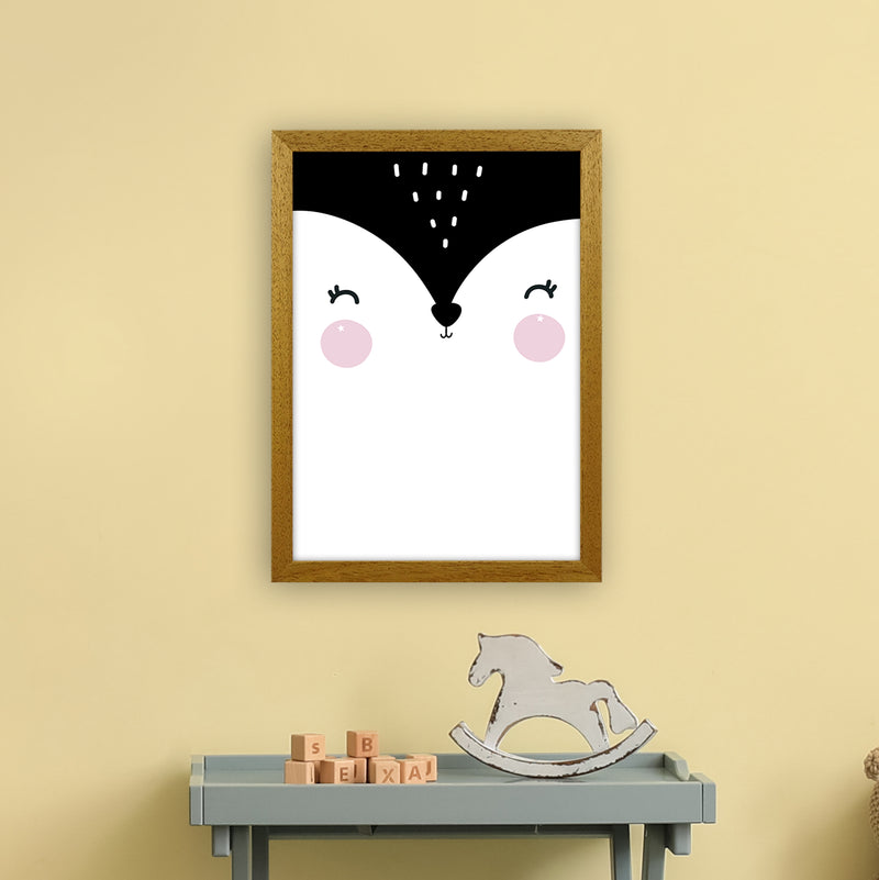 Penguin Face  Art Print by Pixy Paper A3 Print Only