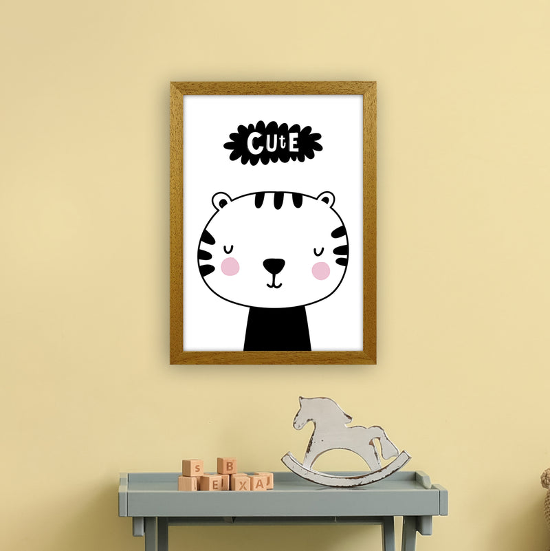 Cute Tiger  Art Print by Pixy Paper A3 Print Only