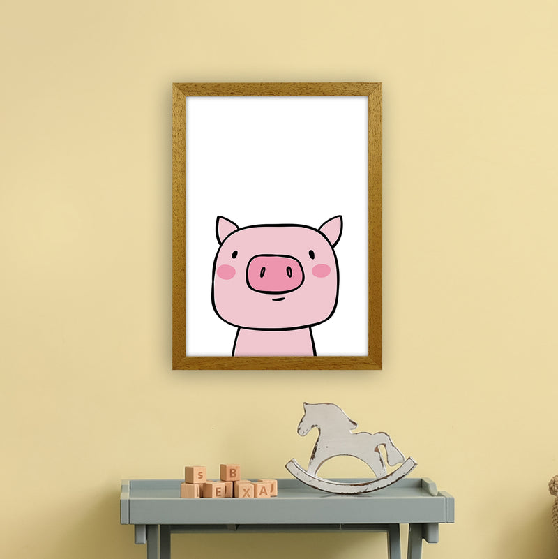 Pig  Art Print by Pixy Paper A3 Print Only