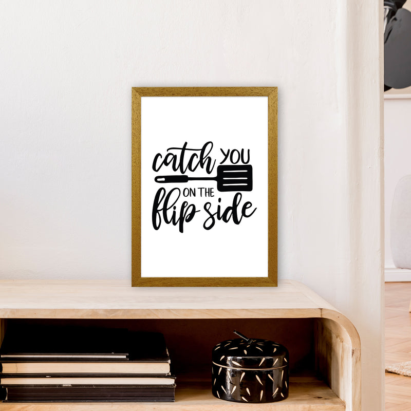 Catch You On The Flip Side  Art Print by Pixy Paper A3 Print Only