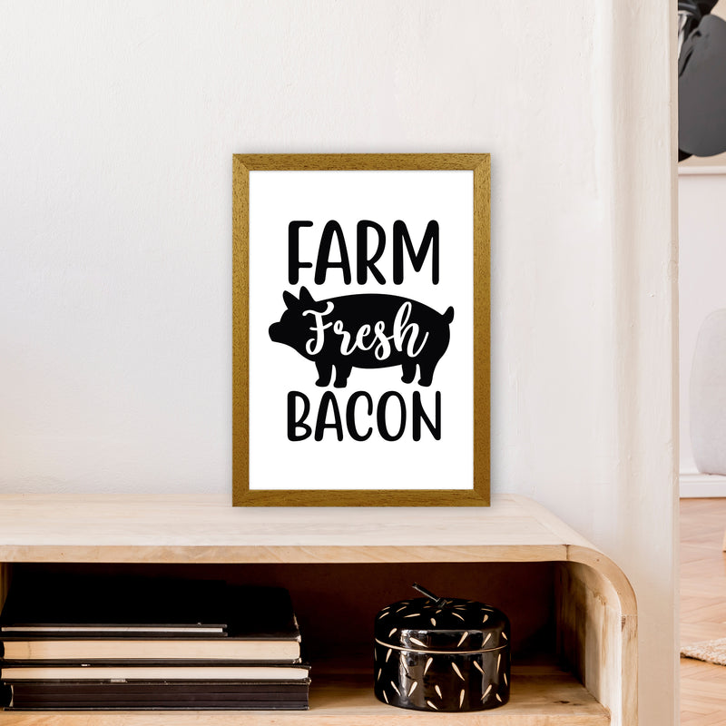 Farm Fresh Bacon  Art Print by Pixy Paper A3 Print Only