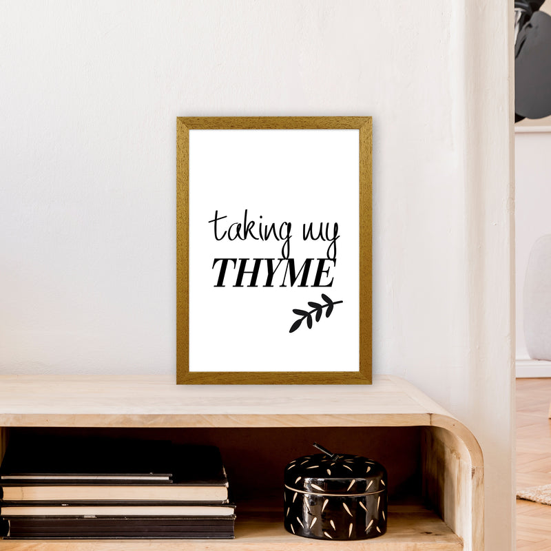 Taking My Thyme  Art Print by Pixy Paper A3 Print Only