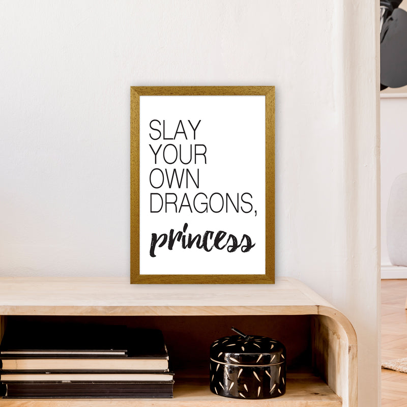 Slay Your Own Dragons  Art Print by Pixy Paper A3 Print Only