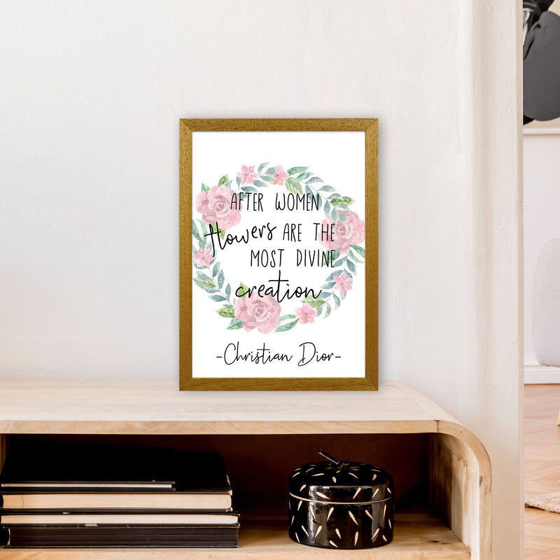 After Women Flowers  Art Print by Pixy Paper A3 Print Only