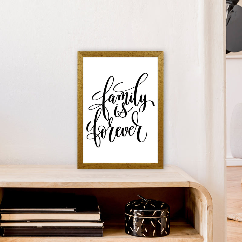 Family Is Forever  Art Print by Pixy Paper A3 Print Only