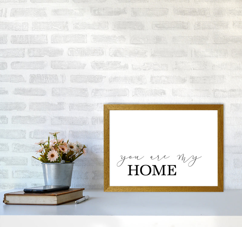 You Are My Home  Art Print by Pixy Paper A3 Print Only