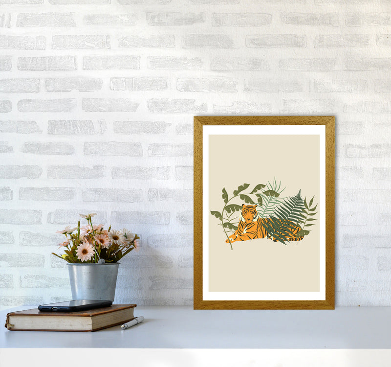 Wild Collection Resting Tiger Art Print by Pixy Paper A3 Print Only