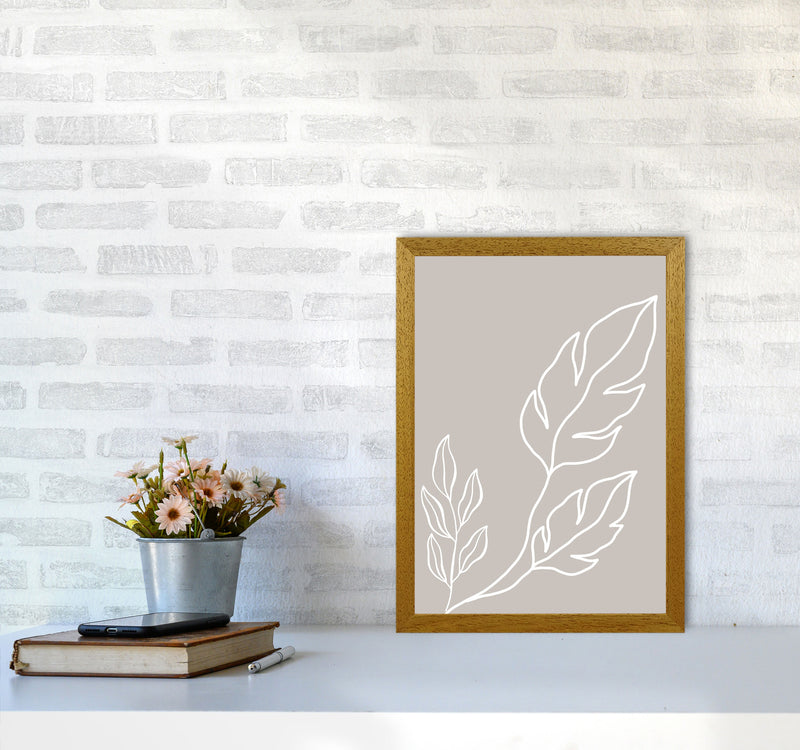 Inspired Stone Plant Silhouette Art Print by Pixy Paper A3 Print Only