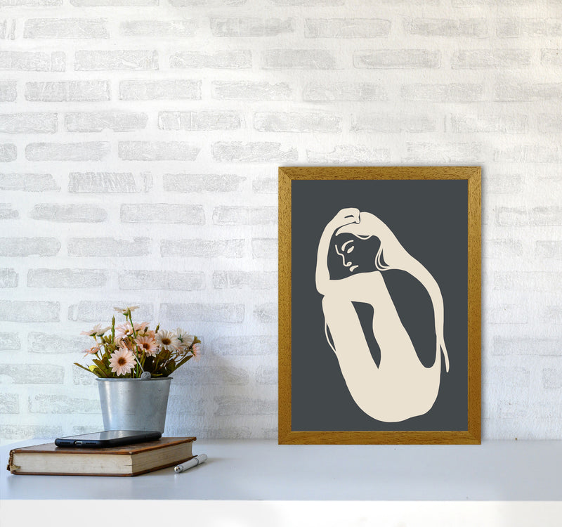 Inspired Off Black Woman Silhouette Art Print by Pixy Paper A3 Print Only