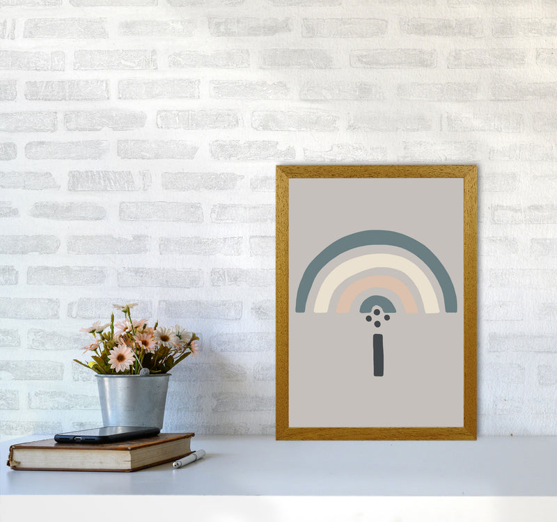 Inspired Natural Rainbow Stone Art Print by Pixy Paper A3 Print Only