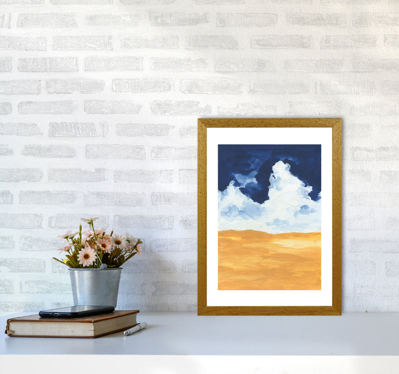 Horizon Abstract Clouds  Art Print by Pixy Paper A3 Print Only
