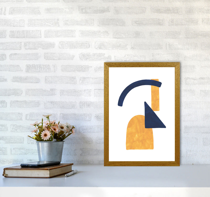 Horizon Abstract Shapes  Art Print by Pixy Paper A3 Print Only