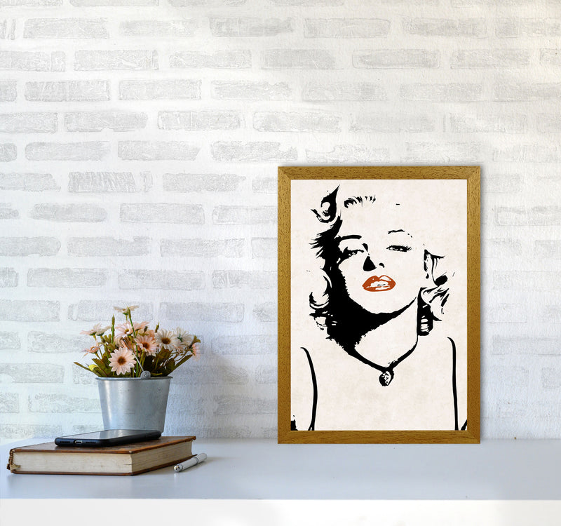 Autumn Marilyn abstract Art Print by Pixy Paper A3 Print Only