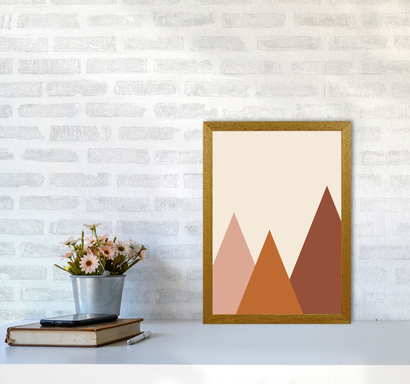 Autumn Rolly abstract Art Print by Pixy Paper A3 Print Only