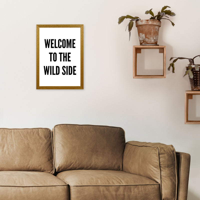 Welcome To The Wild Side Art Print by Pixy Paper A3 Print Only