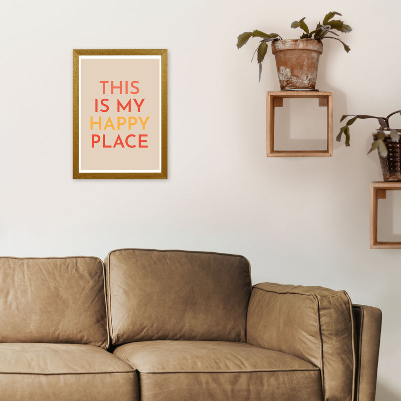 This is My Happy Place Art Print by Pixy Paper A3 Print Only