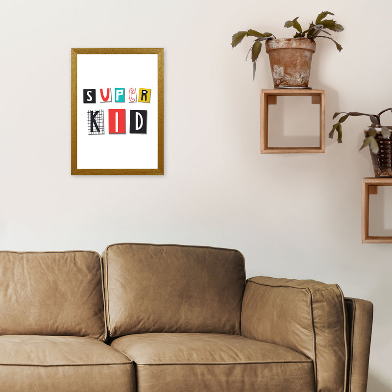 Super kid Art Print by Pixy Paper A3 Print Only
