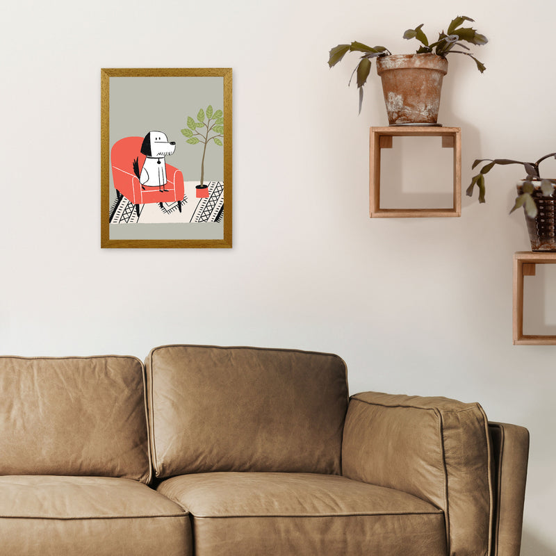 It's A Dog Life Art Print by Pixy Paper A3 Print Only