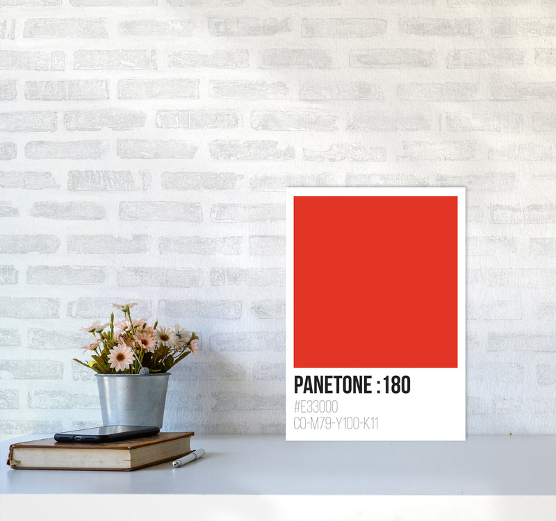 Panetone Colours 180 Modern Print A3 Black Frame