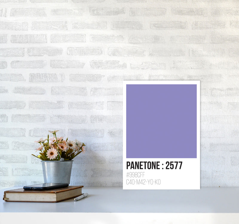 Panetone Colours 2577 Modern Print A3 Black Frame