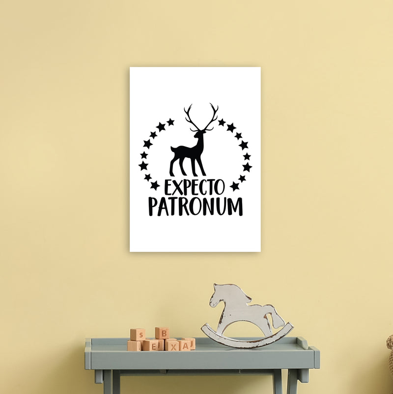 Expecto Patronum  Art Print by Pixy Paper A3 Black Frame