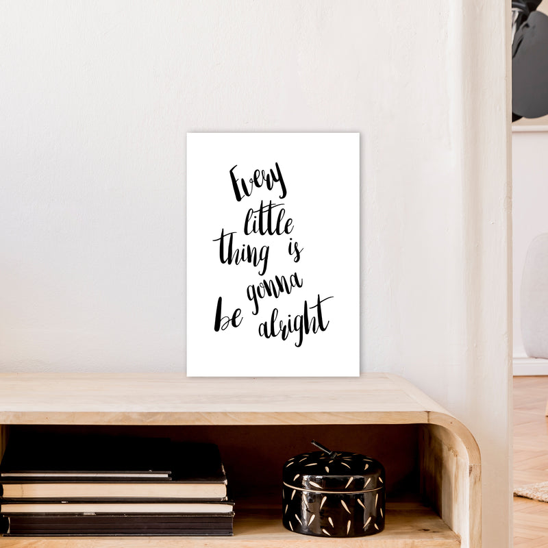 Every Little Thing  Art Print by Pixy Paper A3 Black Frame