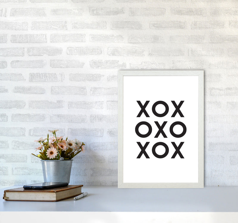 XOXO Modern Print A3 Oak Frame