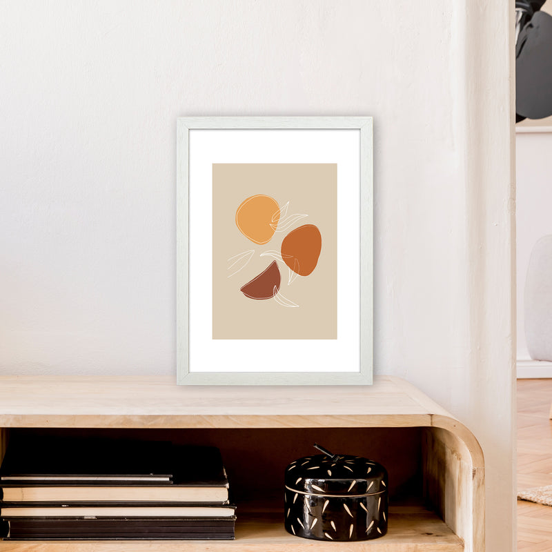 Mica Fruit N2  Art Print by Pixy Paper A3 Oak Frame
