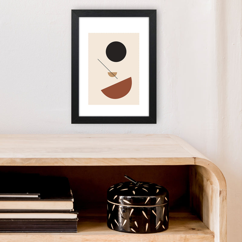 Mica Sand N13  Art Print by Pixy Paper A4 White Frame