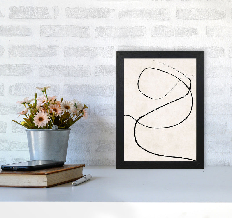 Autumn Wilma abstract Art Print by Pixy Paper A4 White Frame