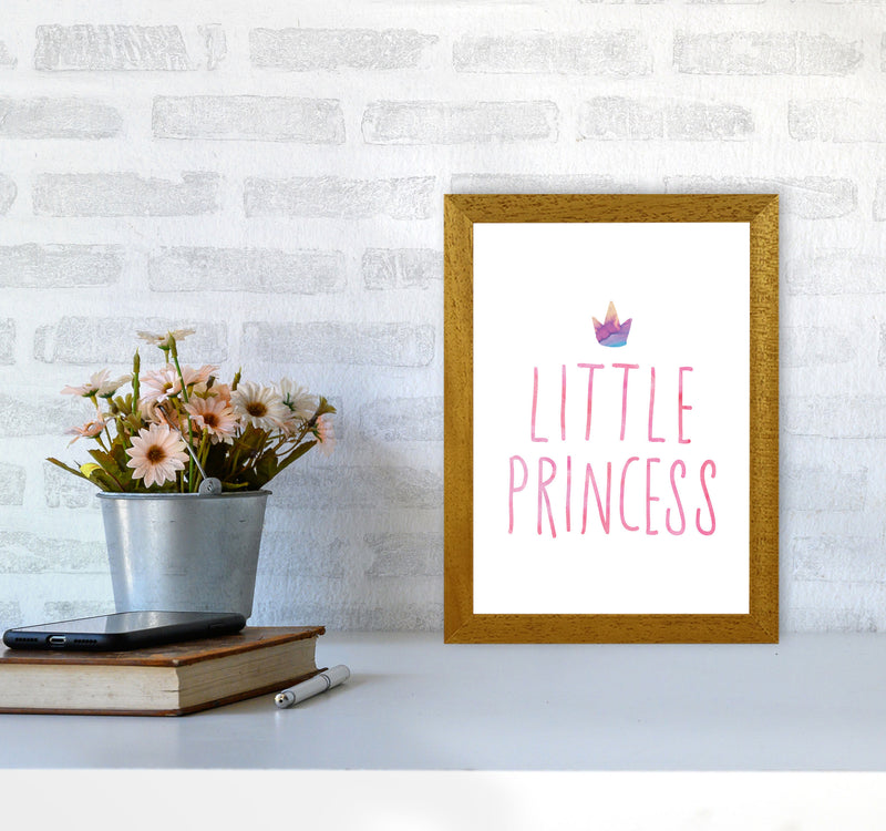 Little Princess Watercolour Modern Print A4 Print Only