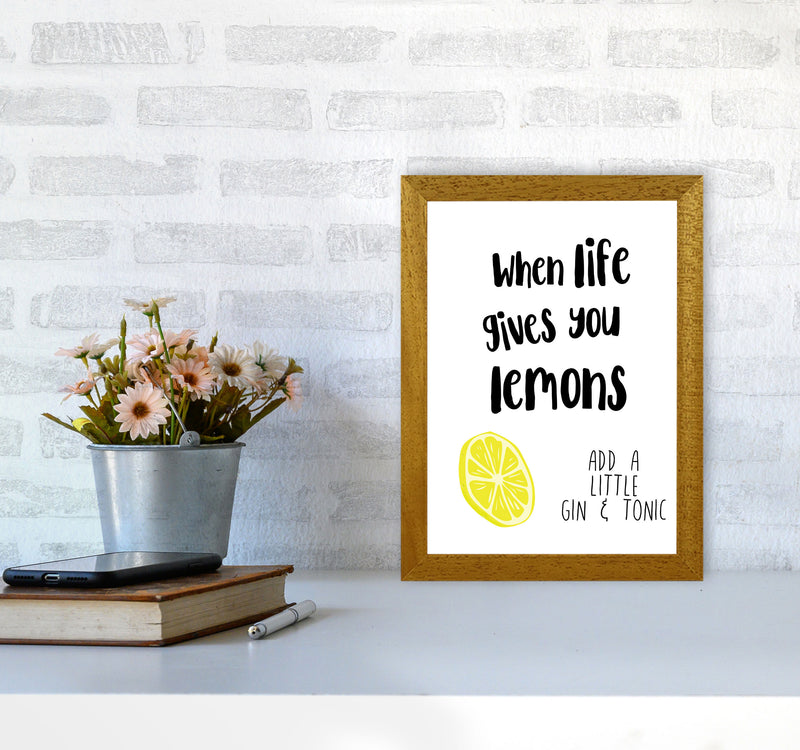 Humorous Gin Sayings Multi Set Kitchen Typography Wall Art A4 Print Only