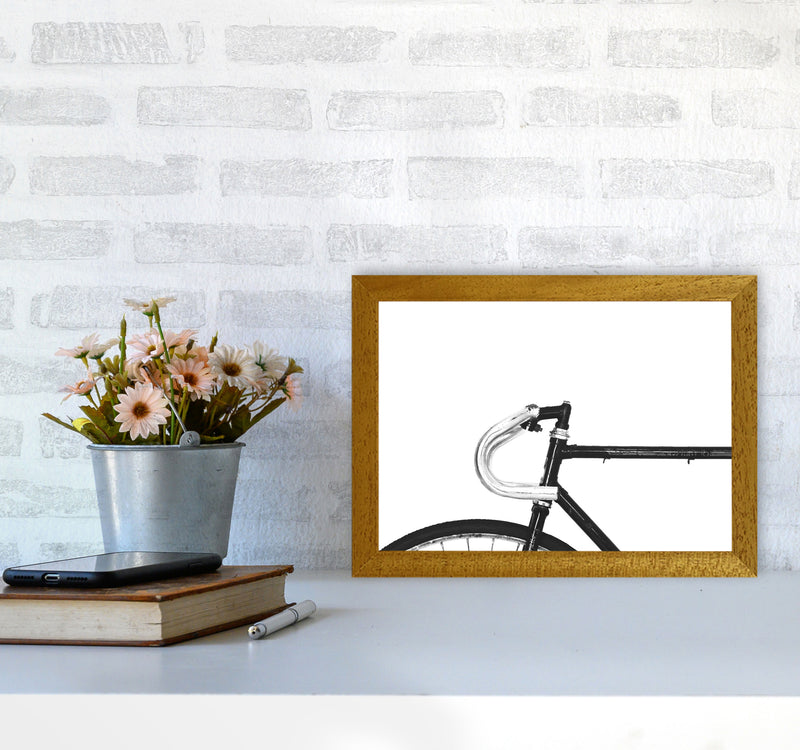 Minimal Bike Frame Modern Print A4 Print Only