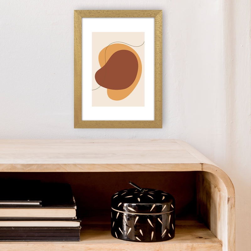 Mica Sand Abstract N29  Art Print by Pixy Paper A4 Print Only