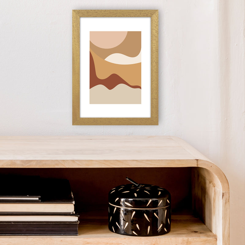 Mica Sand Dunes N25  Art Print by Pixy Paper A4 Print Only