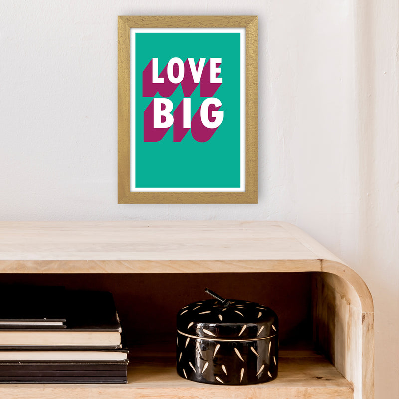 Love Big Shadow  Art Print by Pixy Paper A4 Print Only