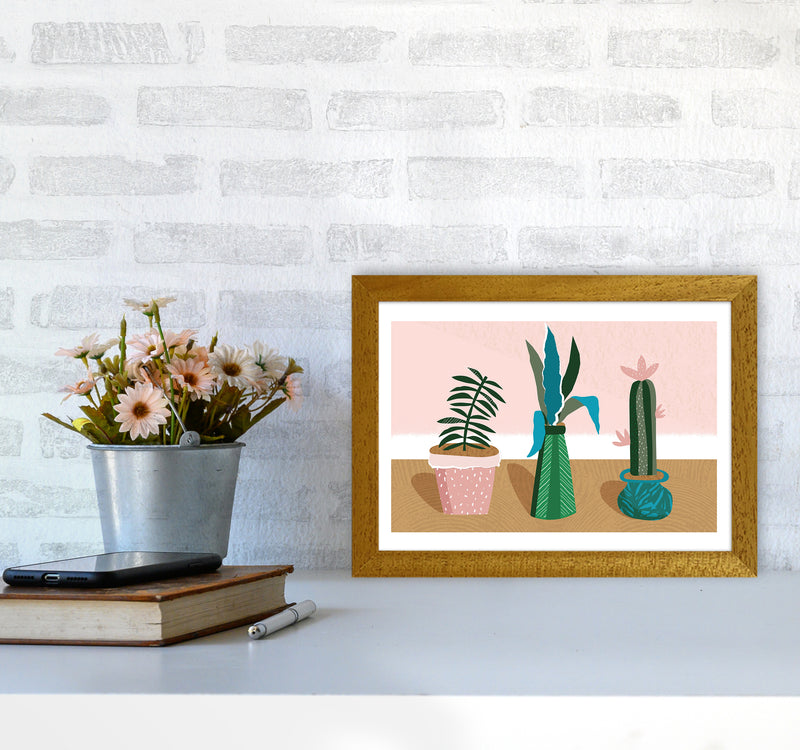 Plant Collection Jungle Abstract  Art Print by Pixy Paper A4 Print Only